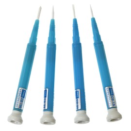 RLECS 4IN1 Ceramic Screwdriver Adjusting Screwdriver Stepper Dirvers Non-conductive Screw Driver Repair Hand Tool Screwdriver Bit 1.3mm, 1.8mm, 2.6mm, 2mm