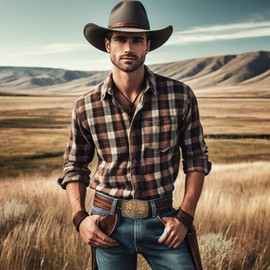 Joxevyia Vintage Belt Buckle Brass embossed Buffalo Belt Buckle Southwestern Bull Mans Belt Buckles Rodeo Belt Accessories for Men Women