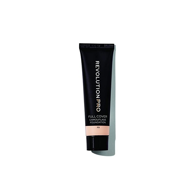 Revolution Beauty London Pro, Full Cover Camouflage, Foundation, F9, 25ml