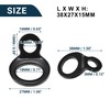 TUCKBOLD Multi Purpose Car Tie Down Strap Rings | Anchor