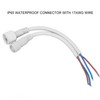 5 Sets 2 Pin Electrical Connector Waterproof Male and Female