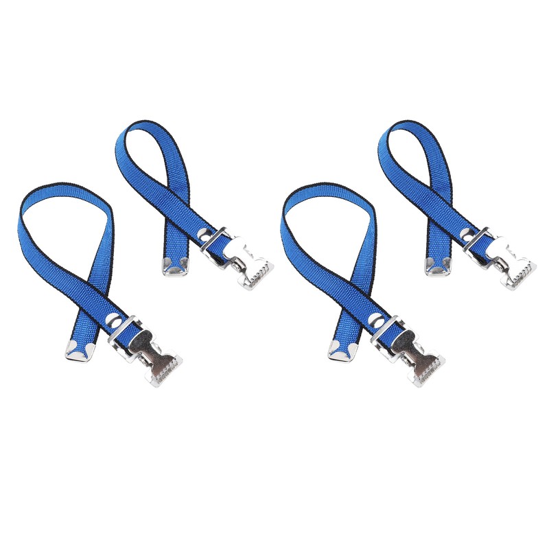 4Pcs Drywall Stilts Straps Flexible Nylon Aluminum Alloy Buckle Adjustable
