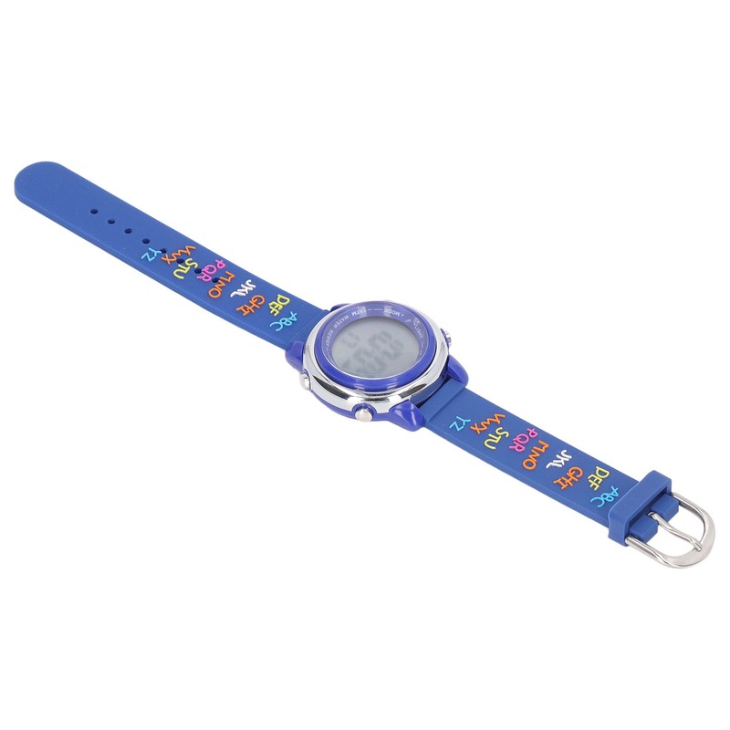 Cartoon Kids Watch Waterproof LED Backlight Electronic Child Watch with