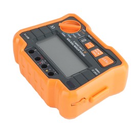 flexman Digital Megohm Meter, Electric Grounding Resistance Insulation Tester, High Accuracy with Robust Drop Protection Cover and Large LCD Screen (Orange)