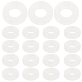 Garneck 10 Pairs Silicone Glasses Tightener Eyeglass Temple Hinge Tighteners -slip Eyewear Retainers For Spectacle Sunglasses Round Comfort Fixing Sleeve