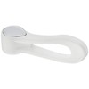 Kakudai 793-613-W Lever Handle, Leaf, White