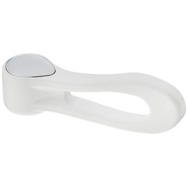 Kakudai 793-613-W Lever Handle, Leaf, White