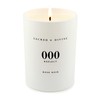 000 "Reflect Scented Intention Candle, Rose Noir, Angel Number Manifestation
