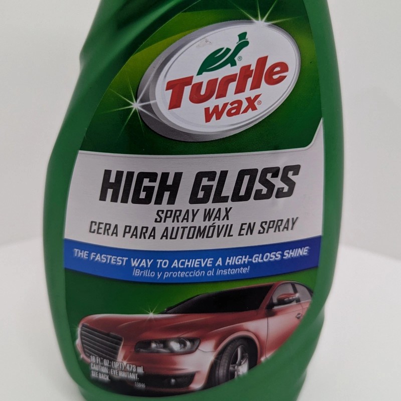 Turtle Wax High Gloss Spray Wax 16oz Lot of 2