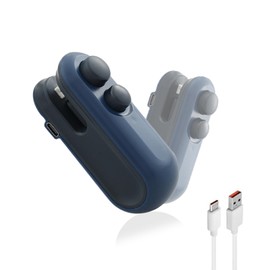 Mini Bag Sealer, USB-C rechargeable Bag Sealer, 2 in 1 Bag Sealer Heat Seal with Cutter and Magnet, Mini Bag Resealer Machine for Plastic Bags Snack Bags (Blue)