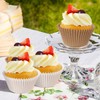 Caperci Jumbo Cupcake Liners Natural Muffin Baking Cups 300-Count, No
