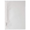 Durable 252302 Clear View Folder-Report File A4 PP, White - Pack