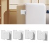 4 Pack Child Proof Refrigerator Lock - Techoln Fridge Locks