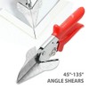 HugeAuto H842280 Miter Shears, Multi Angle Trim Cutter, Gasket Shear