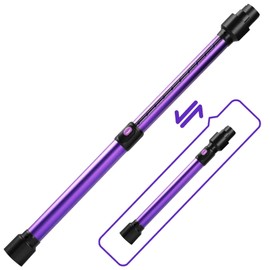 Replacement Extension Wand Compatible With Dyson V7 V8 V10 V11 V15 Stick Vacuum Cleaners, Adjustable Tube Length 17.72"-27.56", Purple Accessories