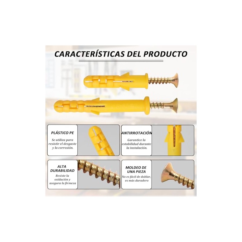 T.K.Excellent - Kit de tornillos para máquina de electricista Phillips