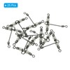 PATIKIL 3 Way Swivel 28lbs, 25 Pack Cross Line T