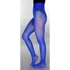 Medias pantymedias/brillantes para mujer y hombre, Azul, One Size