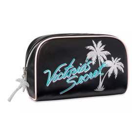 Victoria's Secret NWT VICTORIA'S SECRET GRAPHIC TEASE GLAM ESSENTIALS BEAUTY POUCH COSMETIC BAG