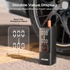 Tire Inflator Portable Air Compressor Cordless Air Pump for Car