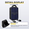 Omebaige Premium 1200D Nylon Clarinet Case with Built-In Backpack Straps,