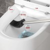 Leasylife Toilet Brush and Holder, Stainless Steel