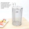 Stainless Steel Spice Seasoning Strainer Collapsible Telescopic Handle Soup Seasonings