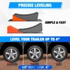 Nilight RV Leveler - 2 Pack Camper Leveling Blocks Ramp