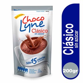 Chocolyne (2 pck) Light Cocoa Chocolate Chocolyne No added Sugar | Low in Fat | Delicious On-The-Go Treat | Chocolate Chocolyne Colombia sin Azucar Endulzado con esplenda y clasico sin azucar