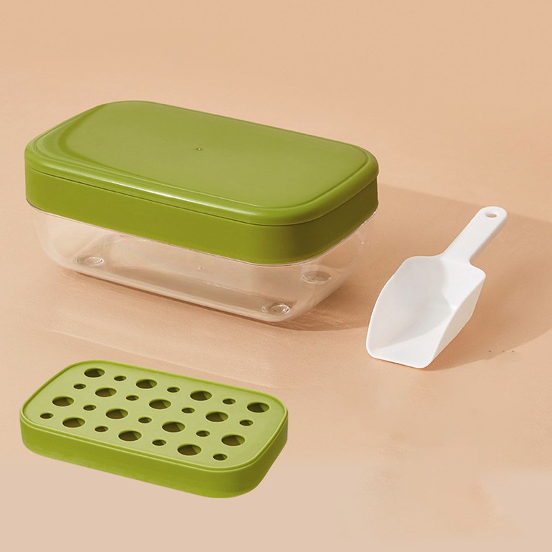 Reusable Flexible Ice Cube Maker Mold Easy Release Round Ice