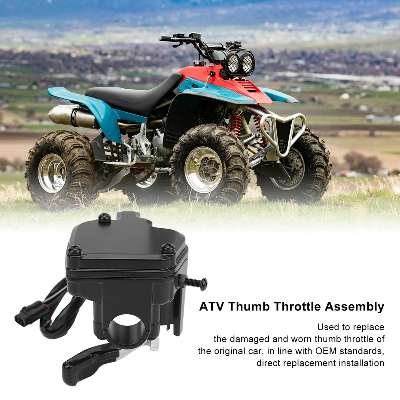ATV Thumb Throttle Assembly 3GG‑26250‑00 Replacement for Banshee 350 YFZ350