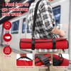 QIQU Red Chef Knife Bag With 20 Slots Cutlery Knives