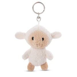 NICI 47775 Sheepmila Sheep Keyring 10 cm Green / White