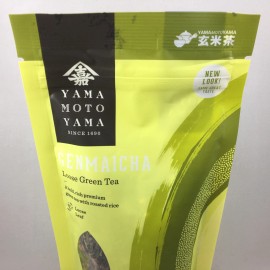 Yamamotoyama Pack of 2 Japanese Yamamotoyama Genmaicha Green Tea w/ Roasted Rice Sorghum Seed