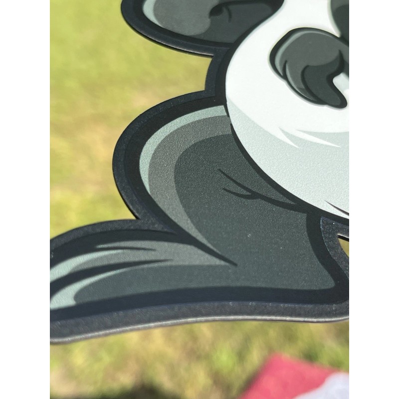 Happy Cow Metal Yard Stake/Skunk Holding It’s Nose/Stinker/S