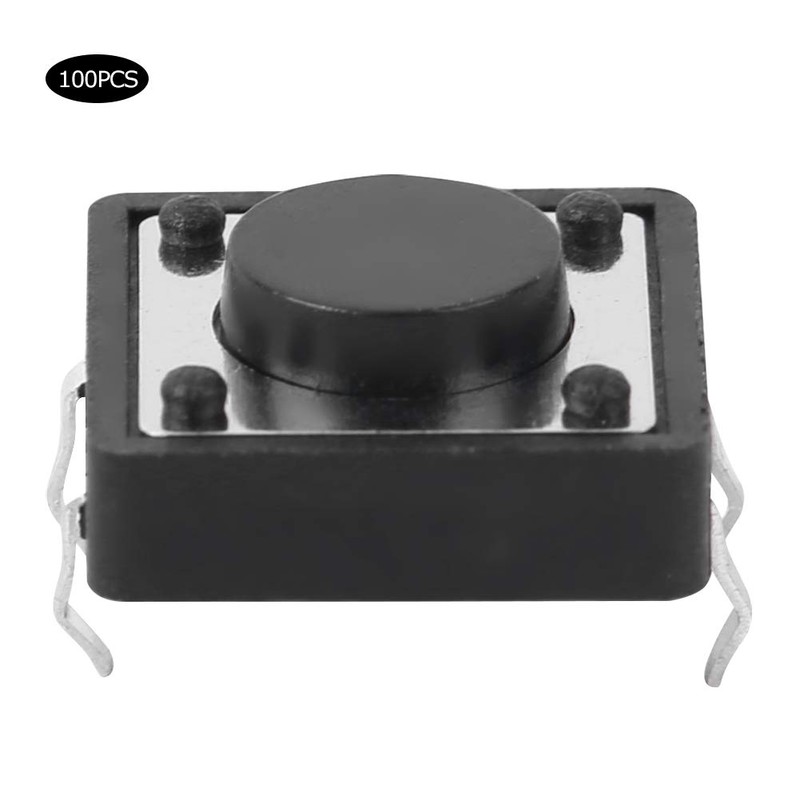 Tact Switch, Push Button Switch, Tactile Push Button Switch, 100pcs