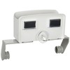 ASBEL Pocket Paper Holder with Magnet "Rare" White 2452