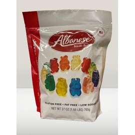 Albanese World's Best 12 Flavor Gummi Bears, 27oz