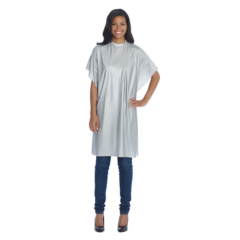 Diane Shampoo Cape, Silver, 36 x 54 Inches