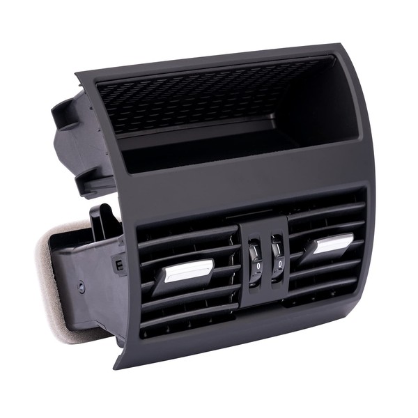 Lamerto Rear Center Console Air Vent A/C Panel Cover Compatible