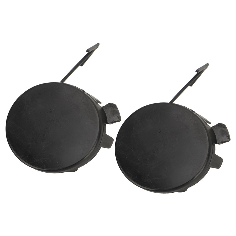 2PCS Front Bumper Tow Hook Cover 5E0807241 Replacement For OCTAVIA