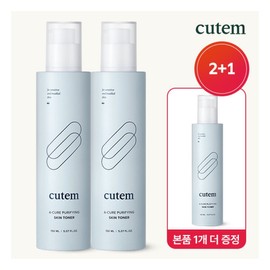 Qtem 2+1 Special Moisture Soothing Skin Toner Acure Purifying Skin Toner 150ml 3 / 큐템 2+1 기획수분진정스킨토너 에이큐어 퓨리파잉 스킨 토너 150ml 3