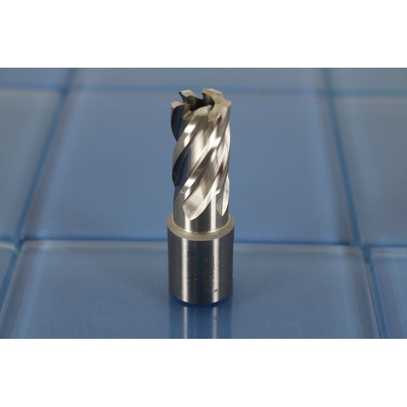TEMO M2 Annular Cutter with Weldon Shank, Bright Finish, 5/8