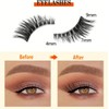 14 Pairs Wispy Cat Eye Half False Eyelashes – Natural