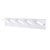 DSEAP Wall Mounted Coat Rack: 16-Inch Hole to Hole, 5