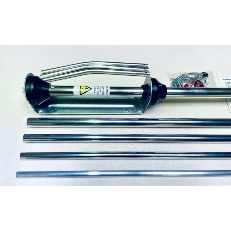 Sigma Venom 1/2 Wave High Gain Silver Rod CB Base