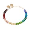 Alex and Ani Rainbow Beaded Bangle
