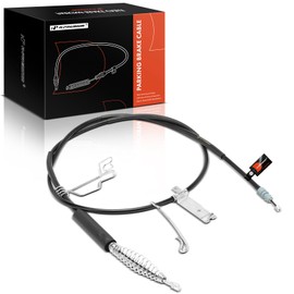 A-Premium Rear Passenger Side Parking Brake Cable Assembly Compatible with Ford Models: F-250 Super Duty, F-350 Super Duty, 2005 2006 2007