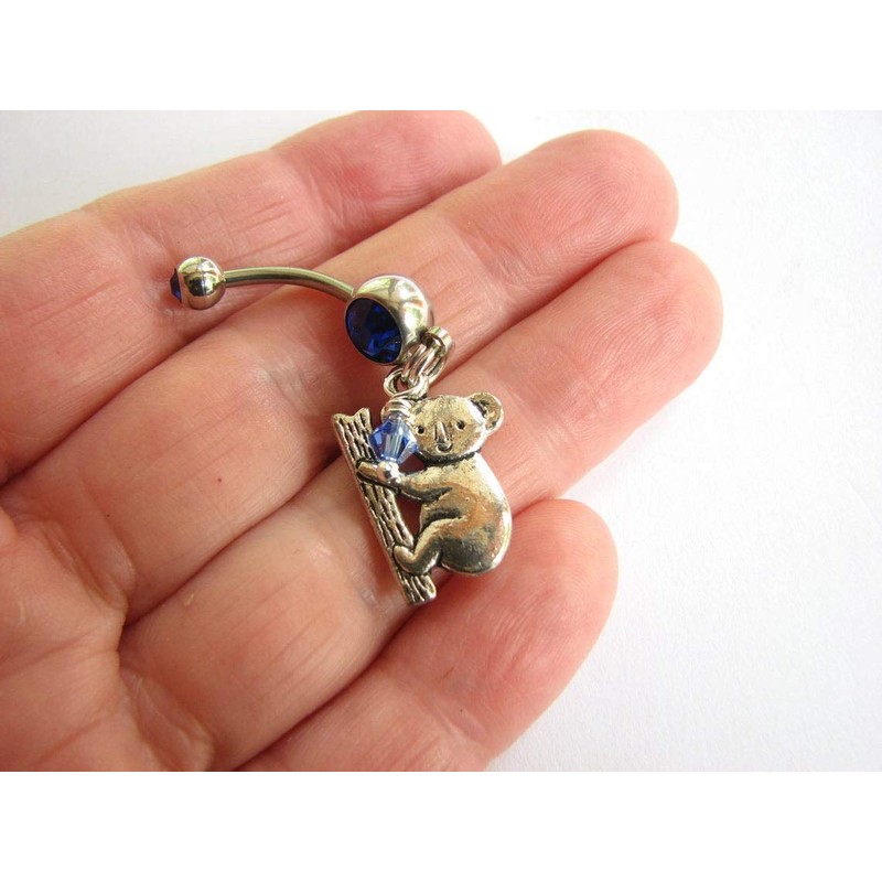 Koala Bear Belly Ring