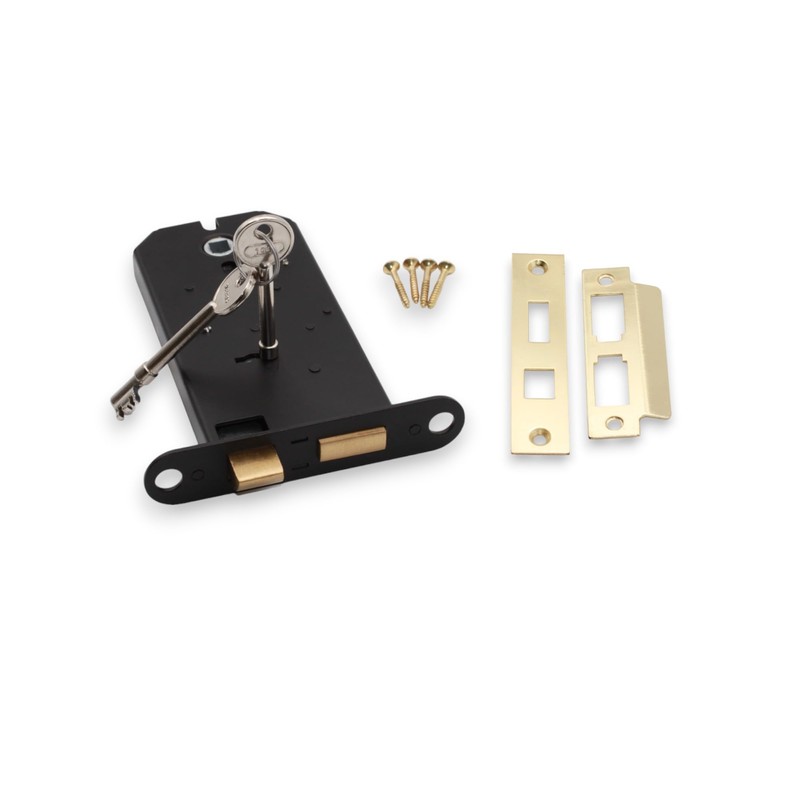 Horizontal mortice sash/Bath 6" Lock Suitable for Replacement of The